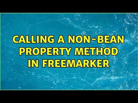 Calling a non-bean property method in FreeMarker