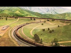 Southern Pacific 1970s sugar beet train at the La Mesa model railroad club