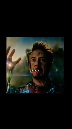 Tony Stark Death Scene|| I am iron man||Iron man attitude status#shorts