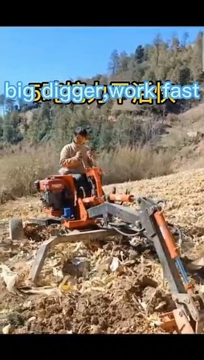 360 degree rotation Mini backhoe Spider 1200, digger, walking excavator