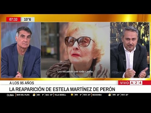 📢 LA REAPARICIÓN DE ESTELA MARTÍNEZ DE PERÓN A LOS 95 AÑOS TRAS 50 AÑOS DEL GOLPE EN ARGENTINA
