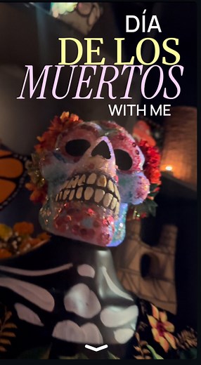 My first Día de los Muertos (Day of the Dead). 🕊🦋 A beautiful Mexican tradition honoring loved ones who have passed, and celebrating the spirit that stays with us. | MiSS V INC