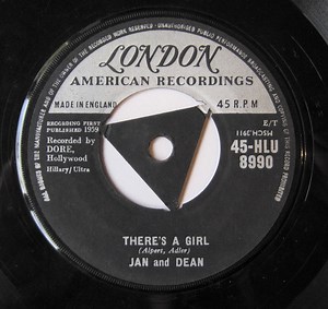 Jan And Dean - There's A Girl / My Heart Sings
