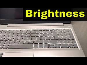 How To Adjust Brightness On A Laptop-Easy Tutorial