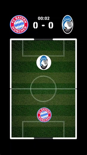 Atalanta VS Bayern Munchen to Uefa Champions League 26 #atalanta #bayern_munchen #uefa_champions_league_26 #marble_football #ahmedkaboria