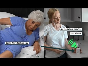 Lunderg Under Mattress Bed Alarm - With Early Alert Technology