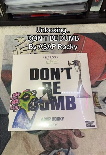 Unboxing DBD Vinyl by A$AP Rocky