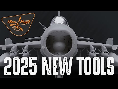 CLEAR PROP 2025 NEW TOOLINGS - Planned Scalemodel Releases