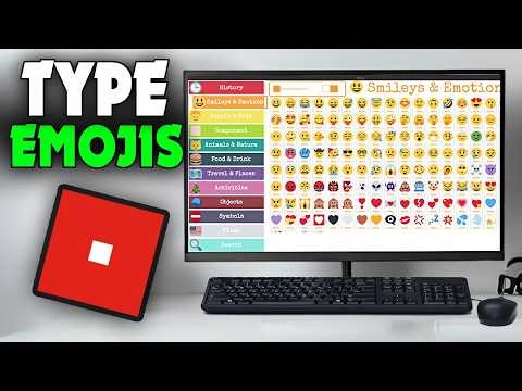 How to Type Emojis on Roblox PC (2026)