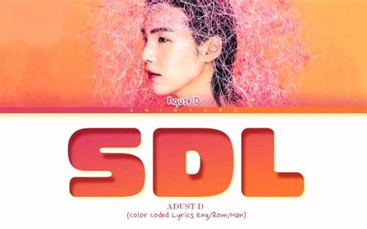 Agust D -SDL color lyrics 含罗马音