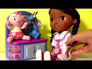 Disney Junior Doc McStuffins Singing Time for a Check Up Song and Lambie Sings