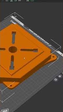 #shorts Add A Negative Part In Creality 6.0