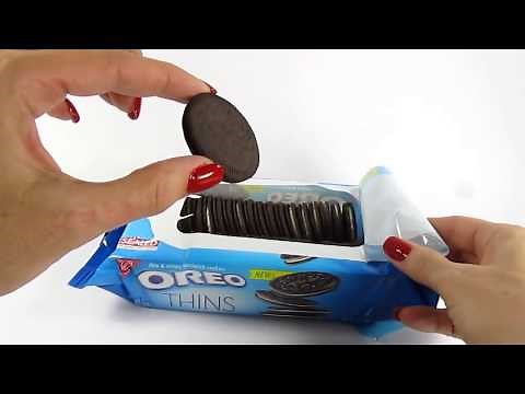 OREO THINS Unwrapping YUM COOKIES