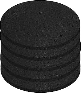 Amazon.com: dojobkinb Oil Drain Splash Pad 5 Pcs 15 inch Diameter Oil Pan Splash Guard, Anti Splash Oil Drain Mat, No Splatter Oil Pad Fits Most Oil Drains - Round, Black : Health & Household