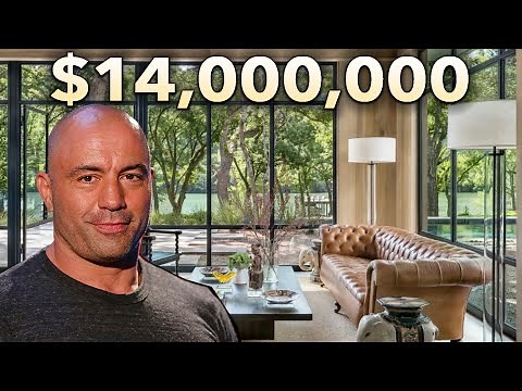 Inside Joe Rogan’s $14,000,000 Megamansion in Texas with RUSTIC BAR