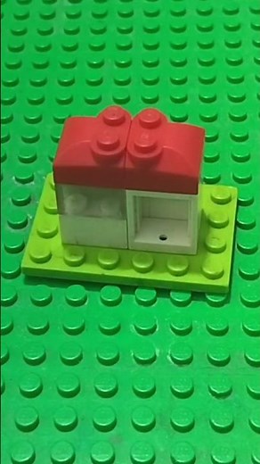 Lego house with only 6 piece #easy lego house