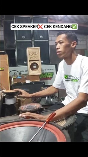 Kukira cek speaker ternyata cek kendang #soundsystem #soundhoreg #soundviral