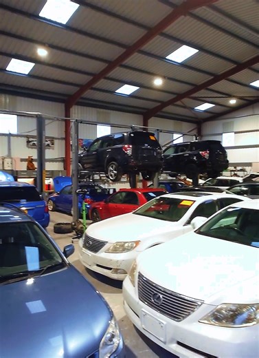 20 cars in the garage today 😂😭😂 #JDM #Garage #Kent #UK