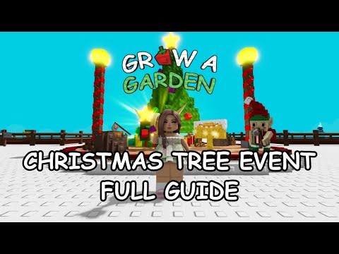 THIS EVENT IS CRAZY! - How to Complete the Grow a Garden Christmas Tree Event Tutorial