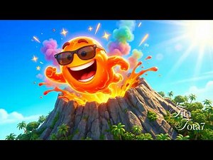 What is a Volcano? Magma vs. Lava Explained! | Animated Science for Kids 🌋