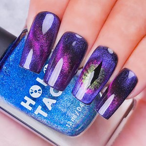 12K views · 738 reactions | Galaxy Nails Tutorial | Tasty Plus | Facebook