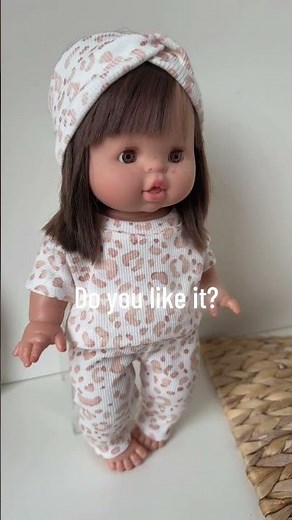 Minikane Doll Outfit 34–36 cm Leopard Set 🤍 Paola Reina Clothes