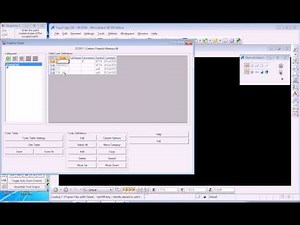 Carlson Software's Simplicity running in Microstation