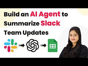 How to Build an AI Agent to Auto-Summarize Slack Team Updates