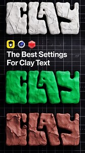 8K views · 11 reactions | ✨We Have FREE Clay Materials!✨ Download Greyscalegorilla Studio to get started with our free assets and materials, including some free clay like the ones showed in this video. (Link in bio) - These are @chad_cgpov ‘s favorite settings for making clay text in @maxonredshift . #madewithgsg #greyscalegorillastudio #cinema4d #blender #houdinifx #unrealengine | Greyscalegorilla | Facebook