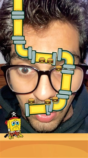 Spongebob Pipe Filter Game 🔥 #shorts #viral