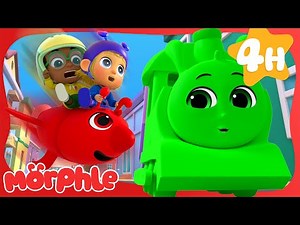 Choo-Choo Chaos 🚂 Mila and Morphle - Funny Cartoons and Kids Stories | After School