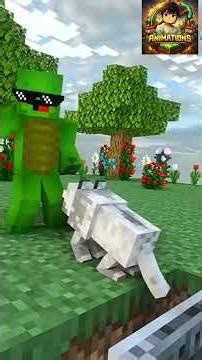 Alex dog VS Mickey dog 🐕#popular #minecraft #minecraftanimation #viral #trending