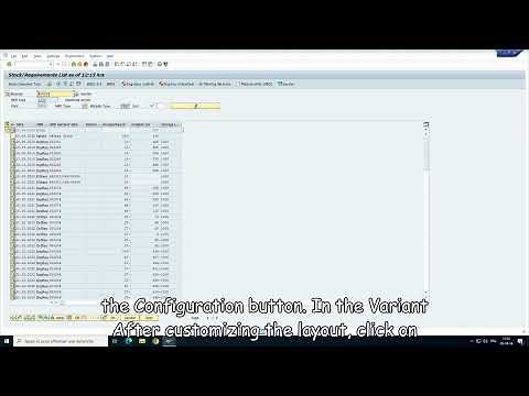 How to adjust MD04 layout - SAP HOW TO