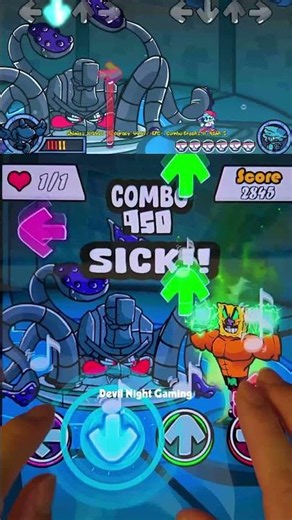 Squidward VS BF Part 2 - FNF Mobile Gameplay - Friday Night Funkin'