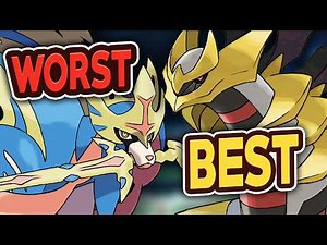 Ranking EVERY Legendary Pokémon From Worst to Best