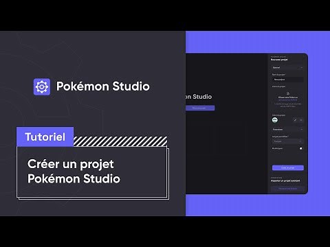 Pokémon Studio - Créer un nouveau projet
