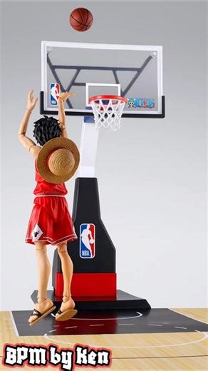 NEW S.H.F. ONE PIECE x NBA Basketball Goal Set #shorts #shfiguarts #onepiece #nba #basketball