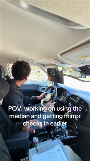 Student Driver Tips: Mastering Mirror Checks and Median Use