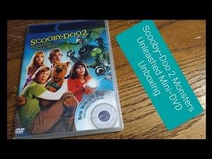 Scooby-Doo 2 Monsters Unleashed Mini-DVD Unboxing