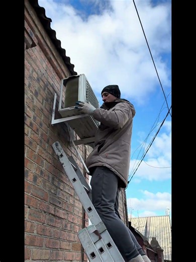 Установка Сплит системы