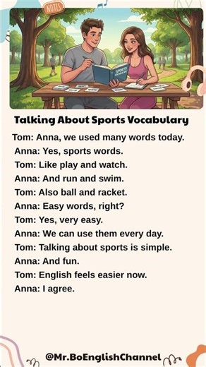 Talking About Sports Vocabulary | Learn English in Daily Life!