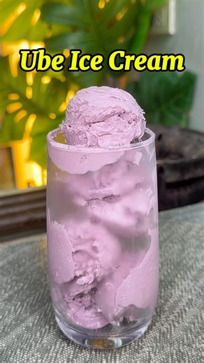 Ube Ice Cream Using Injoy Milk Shake Ube Flavor | Filipino Cold Dessert