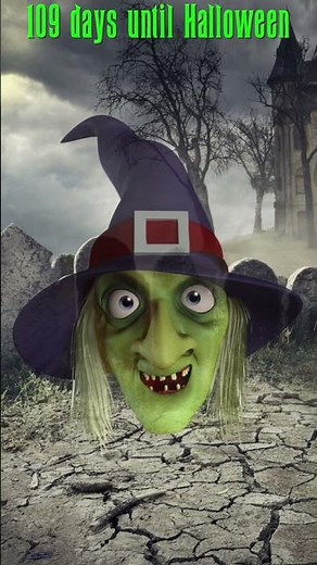 Halloween countdown 109 days until Halloween 🎃👻 💀🧙‍♀️ #halloween #countdown_start_now #spooky