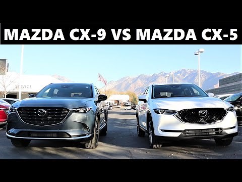 2021 Mazda CX-9 VS 2021 Mazda CX-5: Is The CX-9 Really Worth $7,000 More?