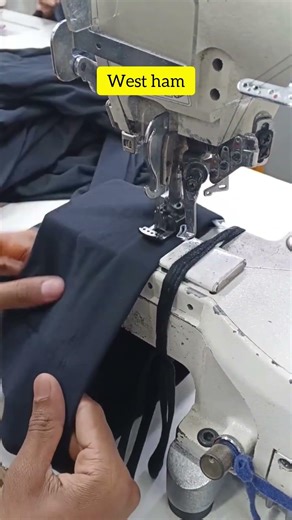 West Bell Farlock Topstitch | Garments Sewing Process #garments #machine #sewing #factorywork