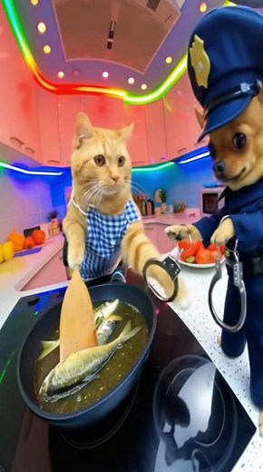 police dog#funny #FunnyAnimalPranks #PetPranks #catsanddogs #funnycats #funnyreels #funnyanimals #funn #funnypets #funnyvideos # | Animals Pranks Challenges