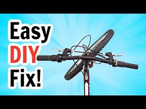 🔥 Tighten Handlebars on Bike FAST! (Easy Fix in 2 Minutes)