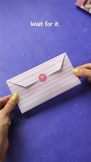 DIY Envelope with One A4 Sheet ✉️