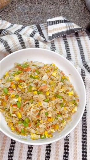 Salmon Fried Rice Recipe | Easy Breakfast Fried Rice #FriedRiceRecipe #SalmonRecipe #QuickMeals
