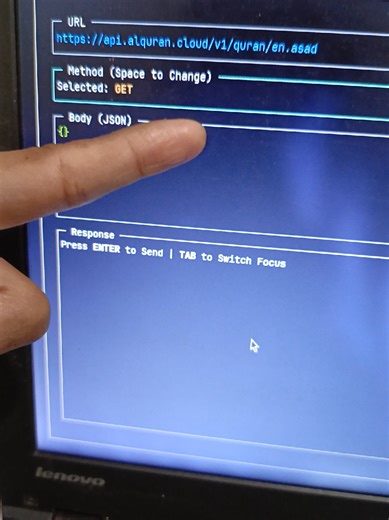 postman but CLI 😁 #postman #code #programing #api #fyp